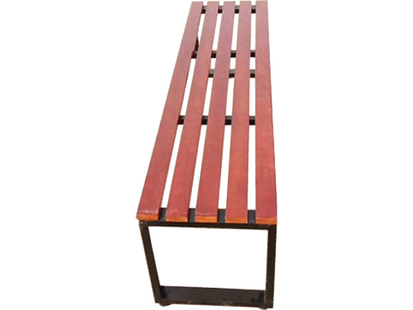 长形休闲椅（红）  室外